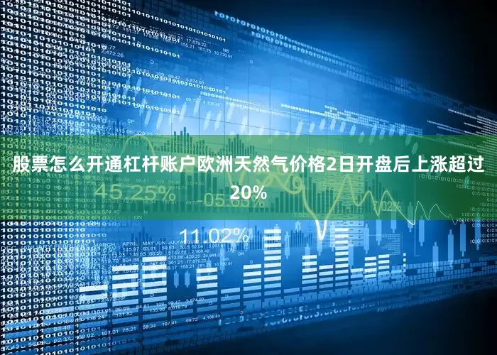 股票怎么开通杠杆账户　　欧洲天然气价格2日开盘后上涨超过20%